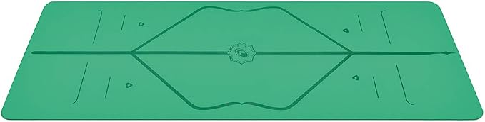 Liforme Travel Yoga mat – Patented Alignment System, Warrior-Like Grip, Non-Slip, Eco-Friendly, Ultra-Lightweight and Sweat Resistant, Made with Natural Rubber