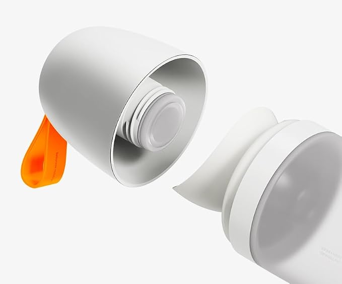 DURI Portable Baby Potty Child Urinal Toilet Training Emergency Pee Unisex Bottle for Camping, car Travel (Orange)