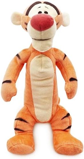 DISNEY STORE Official Mini Bean Bag Plushies - Tigger - Cute Stuffed Animal with Detailed Sculpting, Embroidered Features, Bean Bag Bottom Plush Toys for Kids