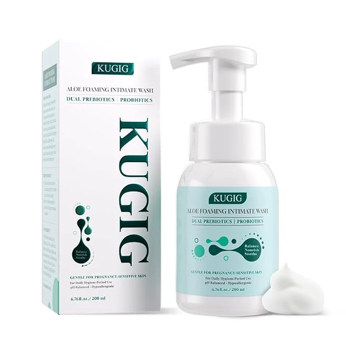 Wash | Intimate Cleanser for Women & Men, pH-Balanced Aloe Vera Formula with Prebiotic Complex & Fermented Ingredients, Ultra-Gentle Daily Care for Sensitive Skin 6.76 Fl Oz (One Pacek)