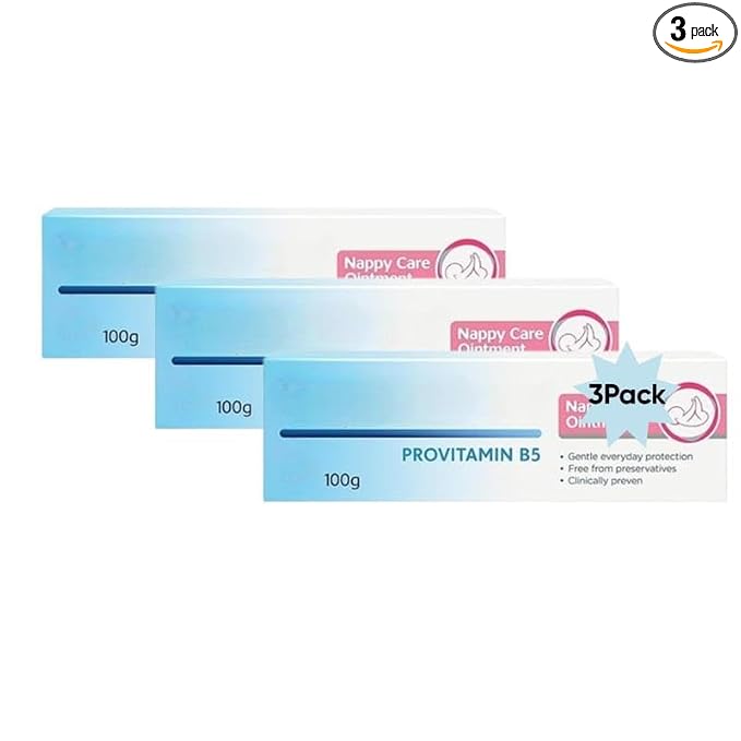 Nappy (Diaper) Care Ointment 5% Percent, 100g X 3 PACK