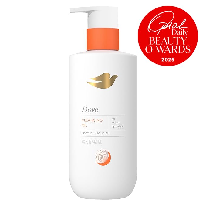Dove Shower Body Oil Wash for Women - Ultra‑Moisturizing Feminine Wash For Dry & Itchy Skin, 14.2 oz (Pack of 4)