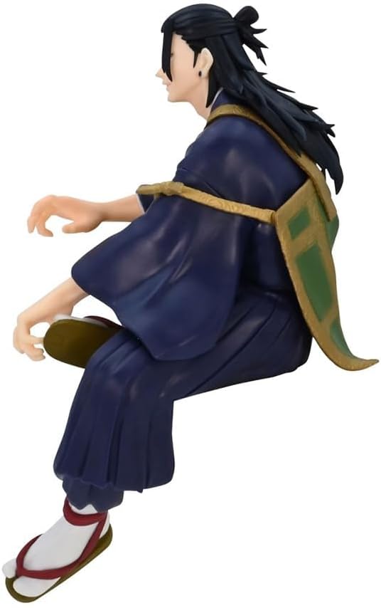 2PCS Anime Figures Geto Suguru Figurine Sitting Pose Character Statue PVC Collection Model Desktop Decoration