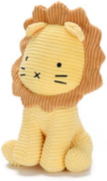 Lion Plush Corduroy (Yellow) 11" Stuffed Animal for Baby, Toddler, Kids, Adults - Lion Corduroy Toy-Adorable Toy Made from Kid-Friendly, Quality Material