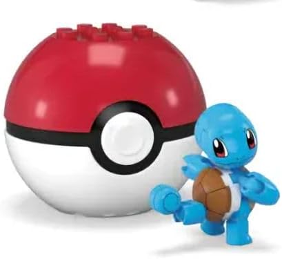 MEGA Pokémon Poké Ball Building Set, Includes Bulbasaur, Charmander, Ditto, Jigglypuff, Pikachu, Squirtle, Ages 6+ GFC85-963F