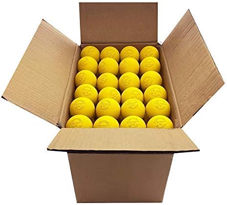 Velocity Pro Grip Lacrosse Balls - 6, 12, 18, 60 and 120 Packs - Certified for Youth, Club, High School, CLA, and College Game Play