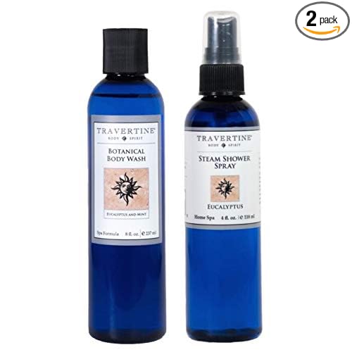 Extraordinary Shower Duo | Eucalyptus & Mint Body Wash & 4 oz. Eucalyptus Steam Shower Spray