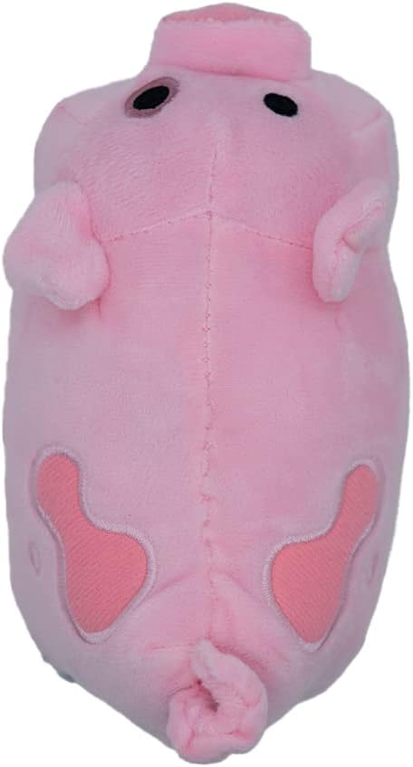 EIKOU Gravity Falls Waddles Pig Mabel Barfing Plushes Dolls Kids Toy 7" （Comes with Pendant）