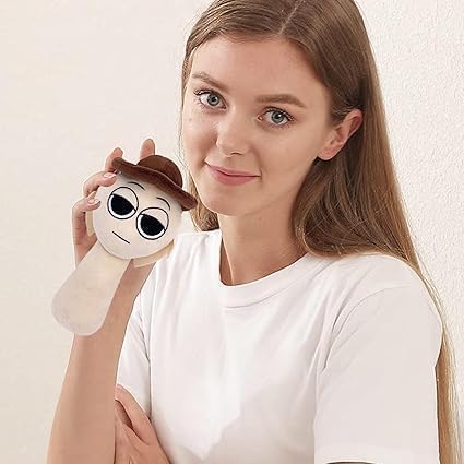 Sprunky Plush Toys Sprunky Wenda and Gray Plushies Sprunky Plushes Soft and Funs Stuffed Toys Dolls for Fans and Friends Birthday for Girls Boys (Light Grey)
