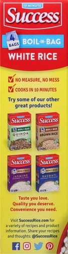 Success Boil-in-Bag Rice, White Rice, Quick and Easy Rice Meals, 14-Ounce Box (Pack of 3)