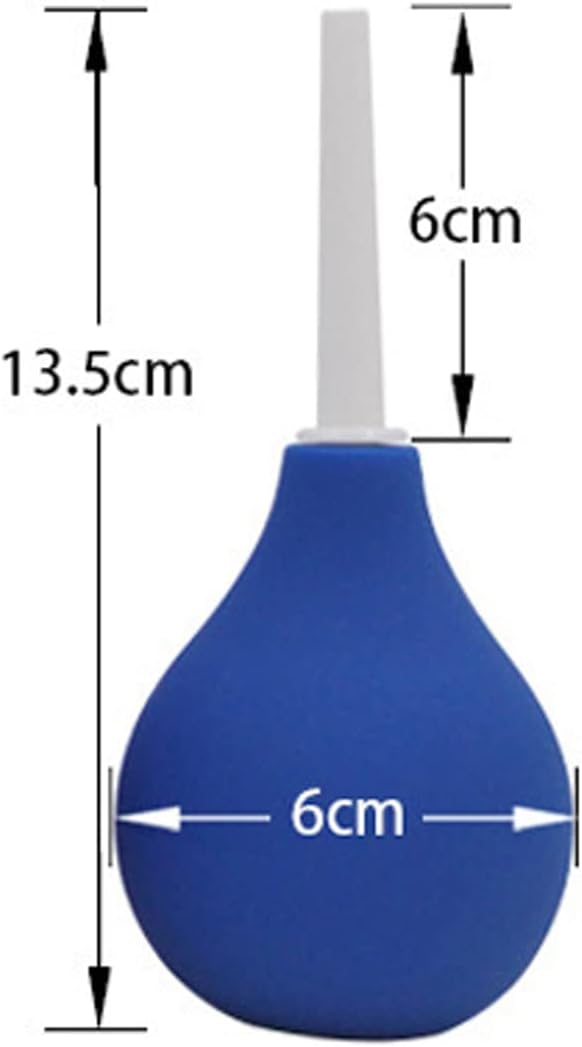 Premium Vaginal Douche and Enema Cleaner，Enema Bulb for Men, Anal Douche for Women,Say Goodbye to Discomfort and Odor (90-Blue)