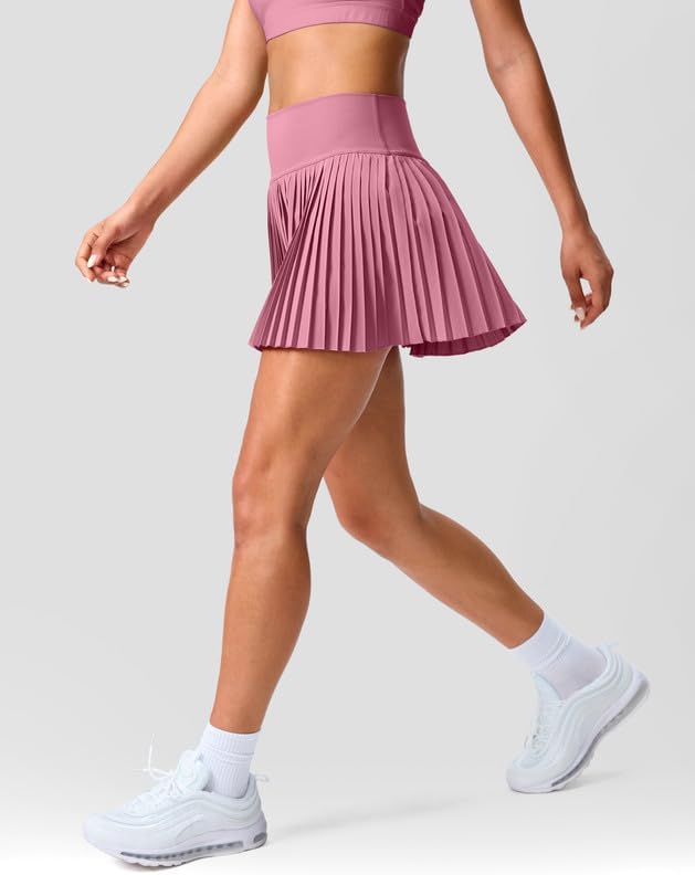 Pleated Tennis Skirt for Women with Pockets Shorts Women's High Waisted Lightweight Athletic Golf Skorts Skirts