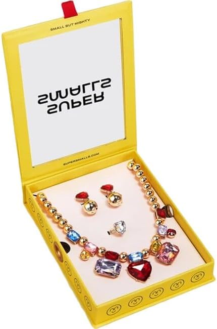 Super Smalls Mega Jewelry Set | Supersized Gemstones and Cheerful Colors | Ages 3+