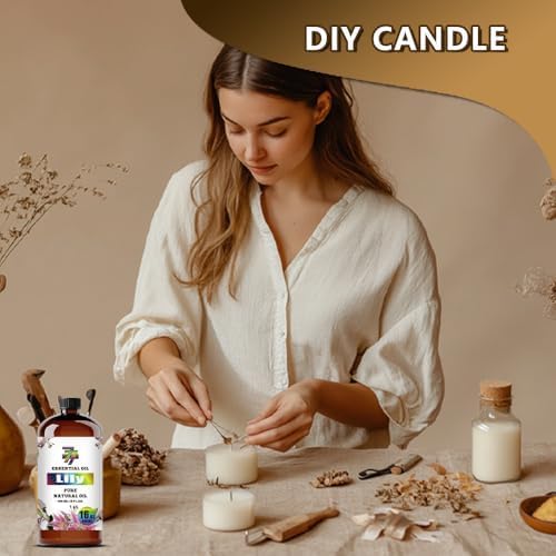 Lily Essential Oil 16fl oz Diffuser DIY Candle Soap | Aroma; Natural; Humidifier Safe; Home Office; Yoga; Gift; Floral Scent; Cleaning; Fresh; Multipurpose; Lily Fragrance Oil