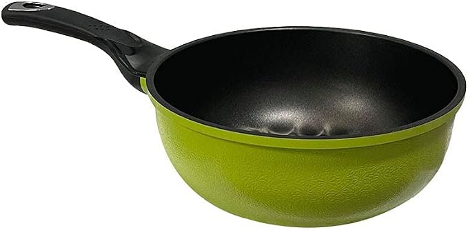 Prolinemax MADE IN KOREA - 3D Diamond Coating Nonstick Wok Frying Pan Cookware 8" (20cm)