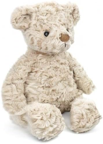 MON AMI Crème Teddy Bear Stuffed Animal - 12" Brown, Teddy Bear Plush Gifts for Baby Shower, Cute Plushies for Kids of All Ages