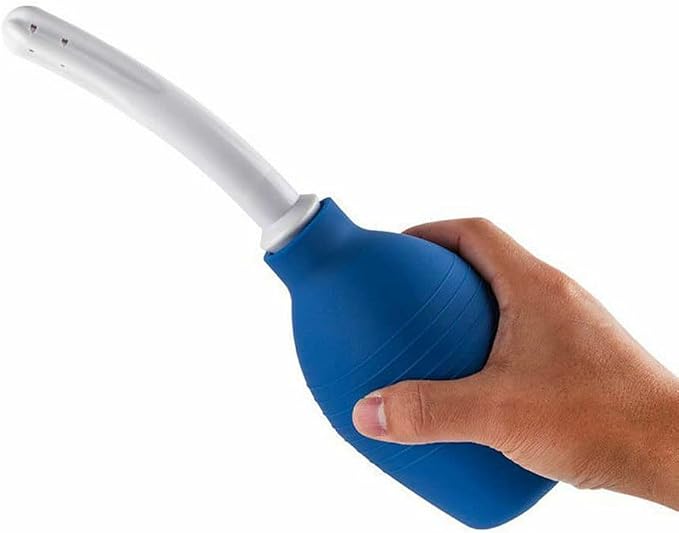 Magik 1-2 Pcs 310ml Anal Douche Bottle Enema Bulb Vaginal Douche Cleaner Bag Kit (2 Pack, Blue)
