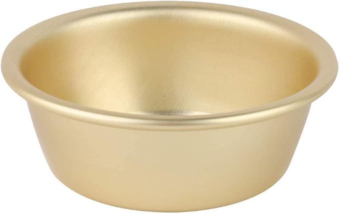 Korea Noodle Pot, Gold Ramen Noodle Pot Korean Ramyun Hot Pot Aluminum Alloy Traditional Hot Pot with Handle for Soup Pasta(Bowl)