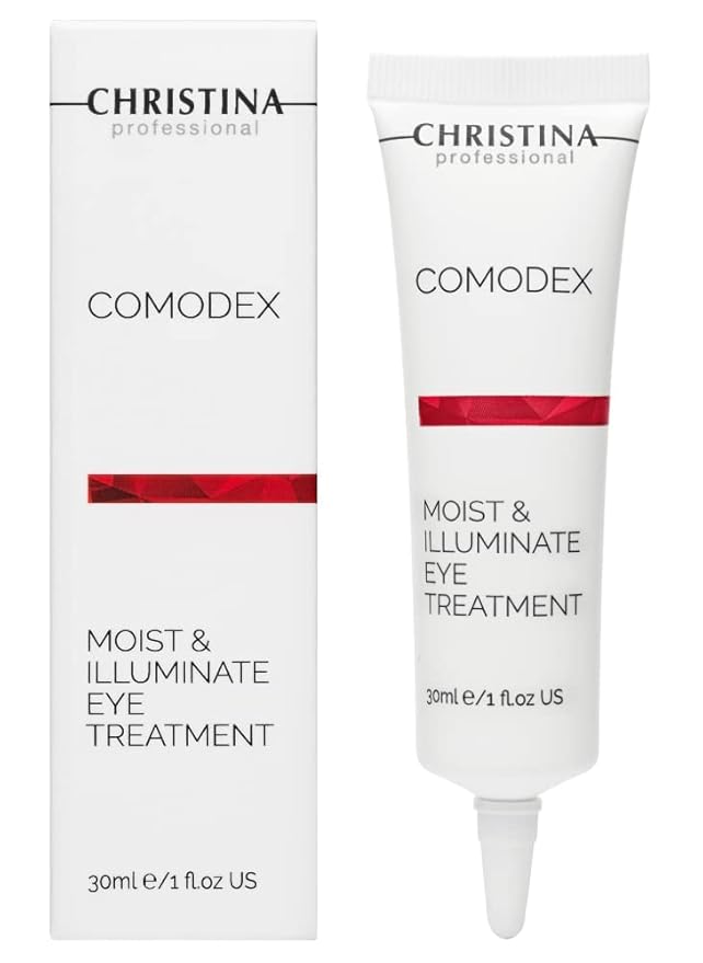 -CHRISTINA- Comodex Moist & Illuminate Eye Treatment with Hyaluronic Acid | Under Eye Cream Combats Dark Circles, Puffy Eyes, and Dry Skin 30ml