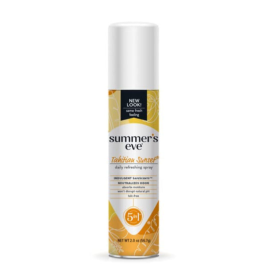 Summer's Eve Ultra Daily Active Feminine Freshening Spray, Intimate Deodorant, Neutralizes Odor, pH Balanced, Long Lasting Fresh Scent, 2 Ounce (Pack of 1)