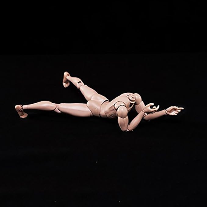 1:6 Scale Muscle Male Action Figure Europe Skin 12 Inch Flexible Male Figure Body Doll Miniature Figure Without Head Sculpt