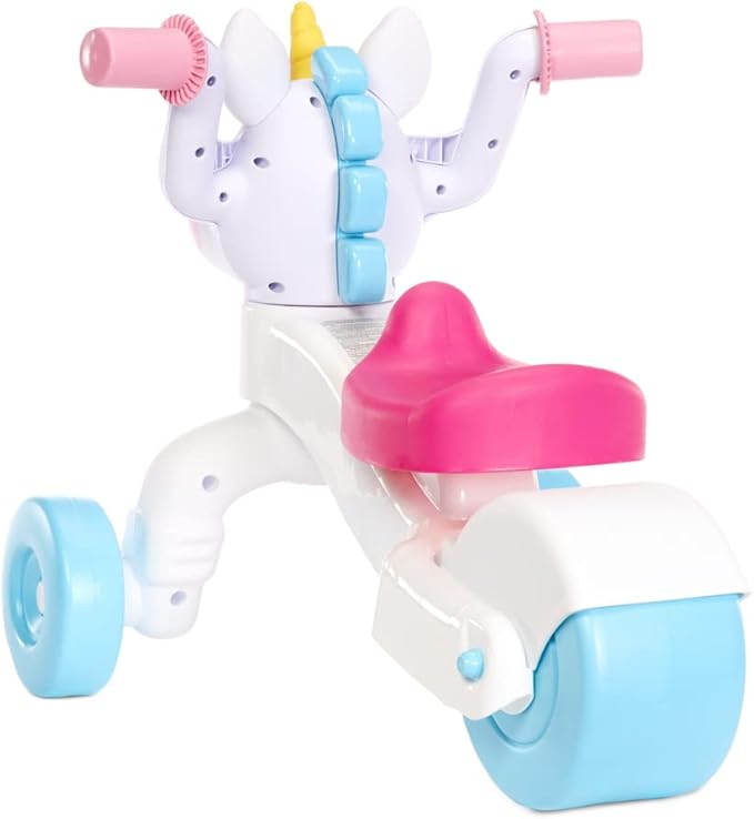 Little Tikes Go & Grow Unicorn Indoor & Outdoor Ride-On Scoot for Preschool Kids Toddlers and Children to Develop Motor Skills for Boys Girls Age 1-3 Years, Large
