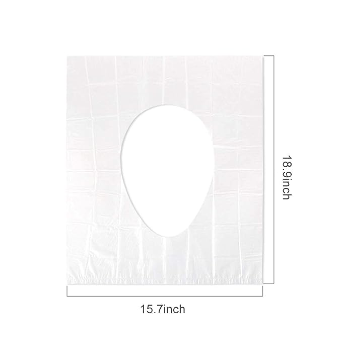 Toilet Seat Covers Disposable 60 pack for Travel Toilet Seat Cover Friendly Packing for Kids Potty Training and Adult