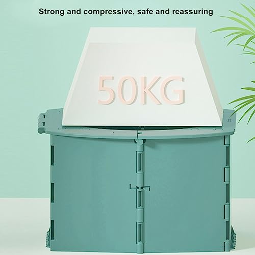 ZJchao Car Potty for Toddler, Portable Toilet Seat Lightweight Foldable Toddler Potty Toilet Urinal Training Chair Travel Chamber Pot for Travel Camping And Outdoor Use (Green)