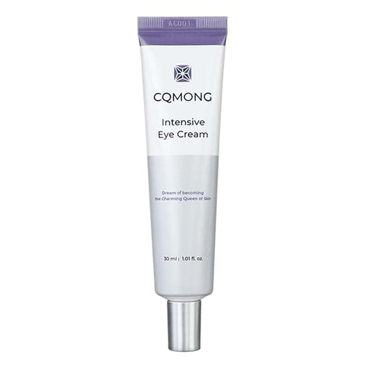 Intensive Eye Cream 1.01 fl oz for dark circles, puffiness, wrinkles, fine lines, bags under eyes, dark spots l Natural wood scent l Glutathione, Collagen, 7 Amino Acids, Adenosine l Korean