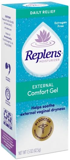 Replens External Comfort Soothing Gel 1.5 Ounce (Pack of 2)