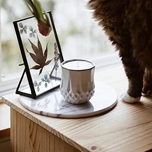 Hyggelight - The Growing Candle, Juniper & Citronella Scent, 9oz Ceramic Pot, Aromatherapy Candles, Gift for Outdoors, 100% Soy, Astrid