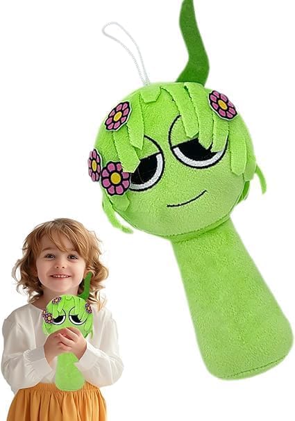 Sprunky Plush Toys Sprunky Wenda and Gray Plushies Sprunky Plushes Soft and Funs Stuffed Toys Dolls for Fans and Friends Birthday for Girls Boys (Light Green)