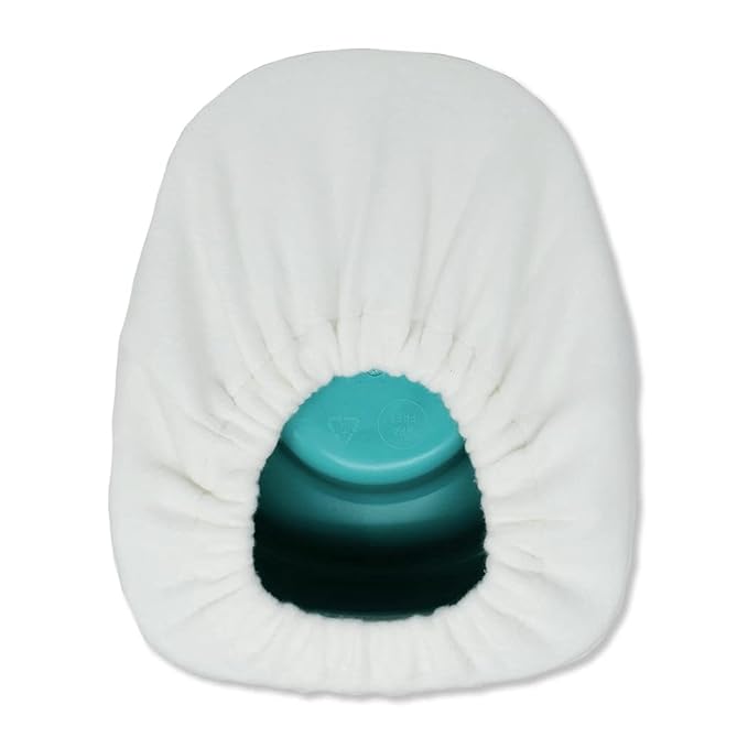Potty Cozy for Mini Potty, 100% Undyed Cotton Fleece Potty Seat Cover, Soft Warm Baby Potty Cushion, Oeko TEX 100 Certified, Removable Machine Washable Potty Training Accessory