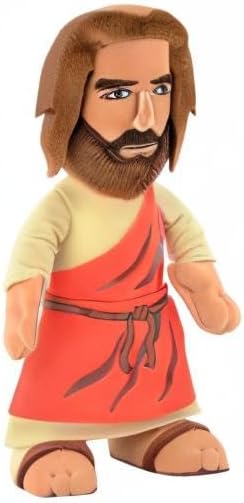 Bleacher Creatures Jesus 10" Plush Figure- A Religious Toy for Play or Display