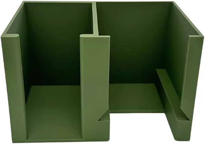 EnderToys CardCare Lite (Olive Green) - Toploader Dispenser - Penny Sleeve Holder