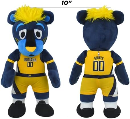 Bleacher Creatures Indiana Pacers Boomer The Panther 10" Mascot Plush Figure - A Mascot for Play Or Display