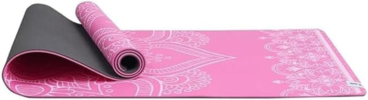 HOME ARCHIVE Premium Yoga Mat 6mm Print Reversible Extra Thick and Large Non Slip Exercise & Fitness Mat for All Types of Yoga Pilates & Floor Workouts (78" x 24" x 6mm Thick)