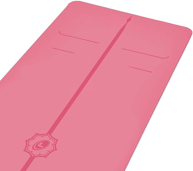 Liforme Evolve Yoga Mat – Free Yoga Bag Included - Patented Alignment System, Warrior-like Grip, Non-slip, Eco-friendly, Sweat-Resistant, Long, Wide, 4.2mm thick mat for comfort