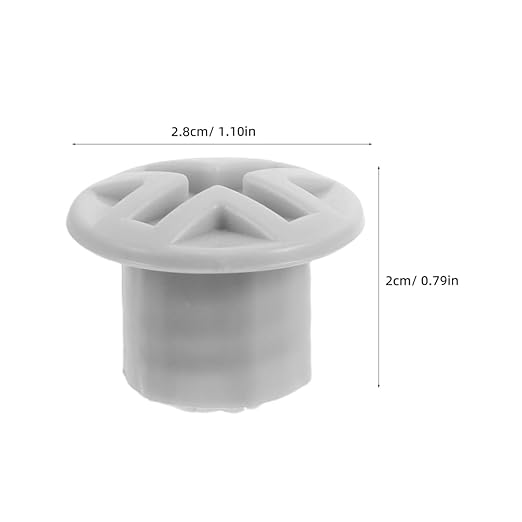 Garneck 5pcs Kids Slide Fixing Screw Caps: Plastic Screw Head Covers for Children Slide Safety Accessories Toddler Play Equipment Bolt Caps, Grey