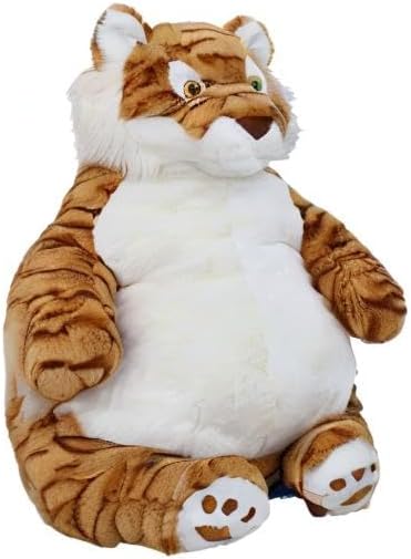 Tiger Weighted Stuffed Animals, 21.5" 5.2 lbs Weighted Tiger Plush Large Weighted Plush Animal Toy Pillow Gifts for Boys and Girls