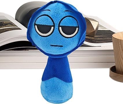 Sprunky Plush Toys Sprunky Wenda and Gray Plushies Sprunky Plushes Soft and Funs Stuffed Toys Dolls for Fans and Friends Birthday for Girls Boys (Dark Blue)