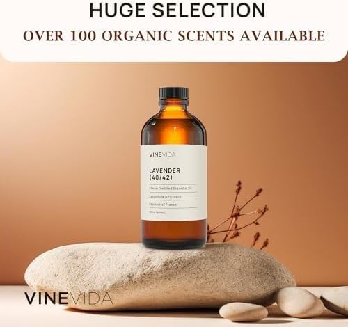 VINEVIDA Lavender 40/42 Undiluted Essential Oil 4 oz