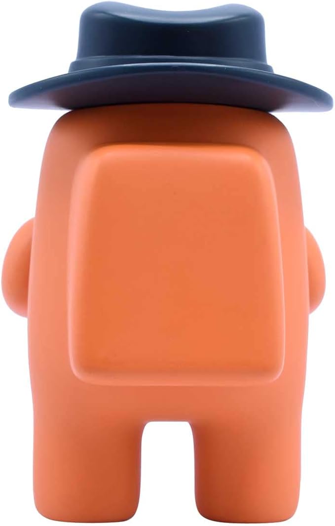 Among Us Series 2 7″ Orange Crewmate with Hat – Official Just Toys Collectible Figure