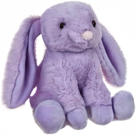 Apricot Lamb Toys Plush Purple Bunny Rabbit Stuffed Animal with Fluffy Soft Ears (Purple Bunny, 8 Inches)