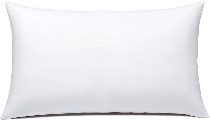 JIEITIVE Throw Pillow Inserts Hypoallergenic Premium Pillow Stuffer Square Form for Decorative Pillow Covers Cushion Set of 1-16 x 24 Inches