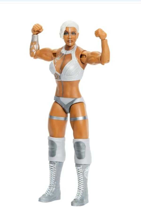 WWE Jade Cargill Action Figure, Main Event Series #161, 6-inch Collectible with Articulation