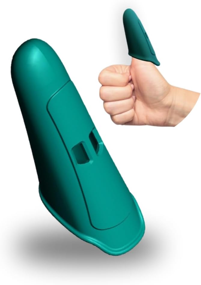 Thumbsavers Advance Massage Tool for Deep Tissue and Trigger Point Massage – Joint Support for Massage Therapists, Chiropractors and Physical Therapists – Hand Protection Aid (Small, Teal)