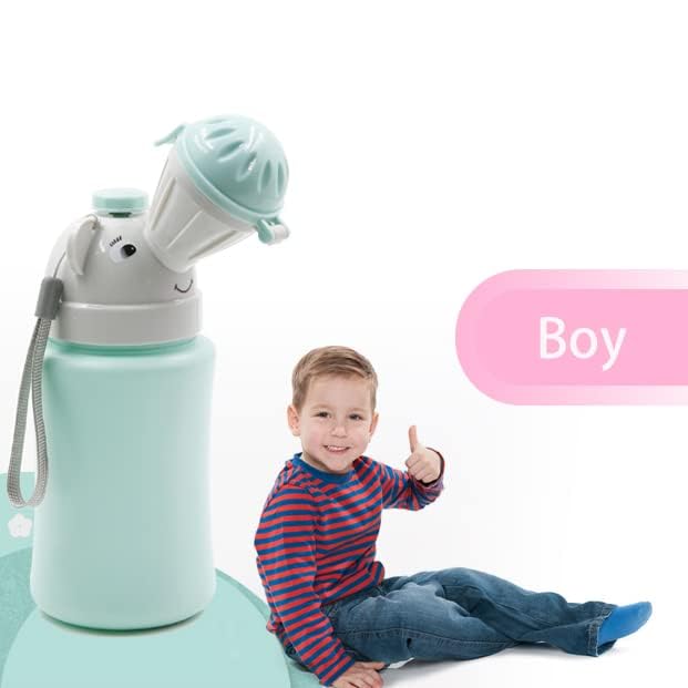 Portable Potty Travel for Car Travel Camping for Outdoor Car Travel Road Trip Camping Park Beach (Boy Blue)