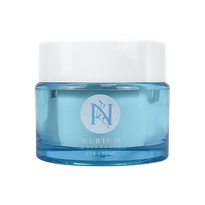 Nerium Eye Cream | Clean Beauty Hydrating & Brightening Eye Treatment with Jojoba Oil, Niacinamide & Vitamin E | Reduces Puffiness, Dark Circles & Fine Lines | 30 ml