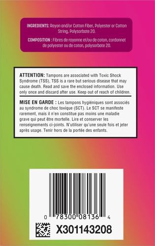 Playtex Sport Tampons, Super Plus Absorbency, Fragrance-Free | 360 Leak Defense | 36 Count, Pack of 12